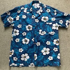 Men’s Tropical Art short sleeve button up